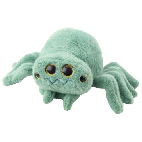 Maskotka przytulanka pająk zielony 32cm, Leantoys