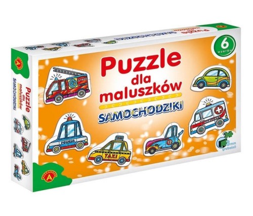 Puzzle dla maluszków Samochodzik ALEX, Alexander