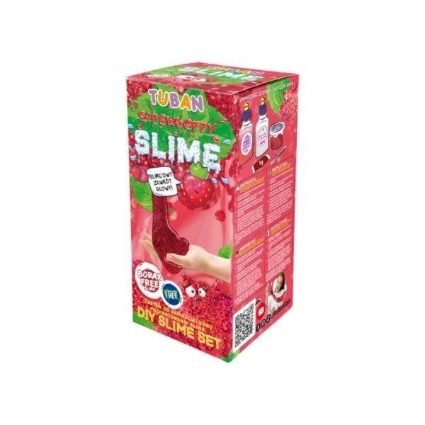Zestaw Diy Super Slime Truskawka TUBAN, Tuban