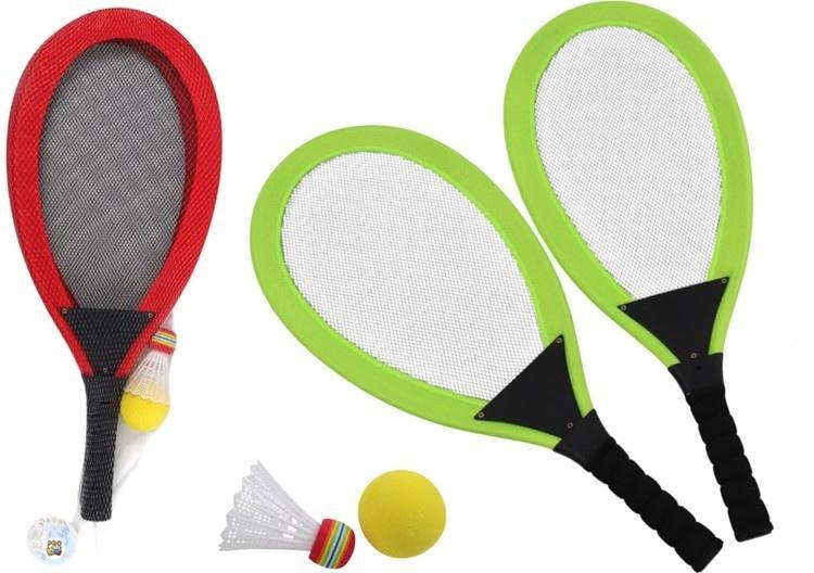 Rakietki z lotką i piłką 61cm, Pro Kids