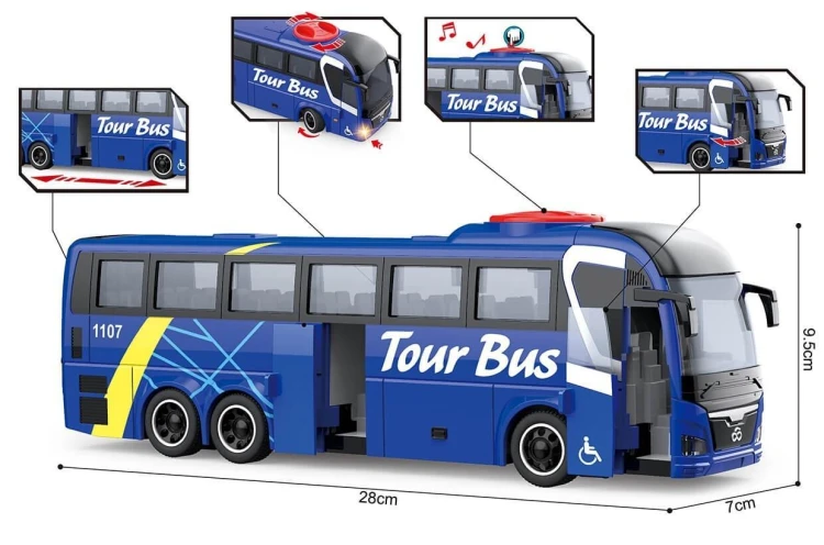 Autobus ze światłem i dźwiękiem, Lena