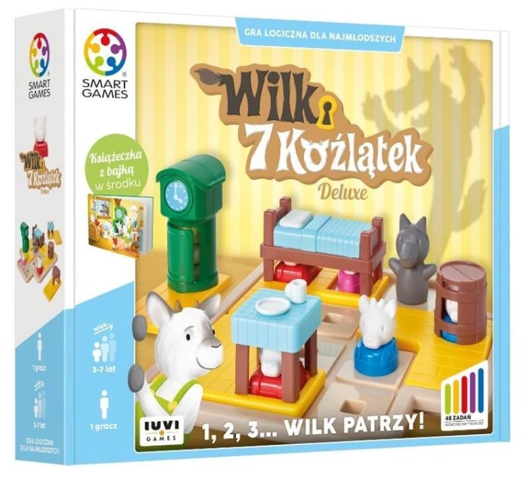 Smart Games Wilk i 7 koźlątek (PL) IUVI Games