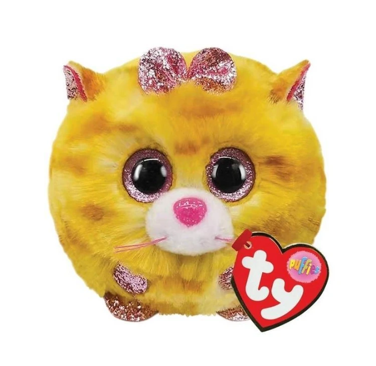 Ty Puffies Tabitha - żółty kot, TY