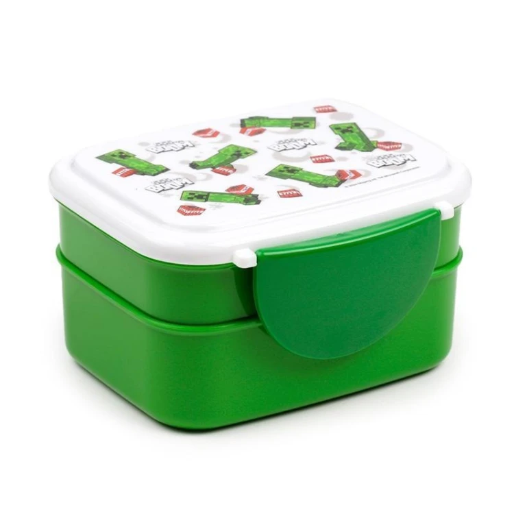 Pudełko na lunch ze sztućcami Minecraft, Puckator