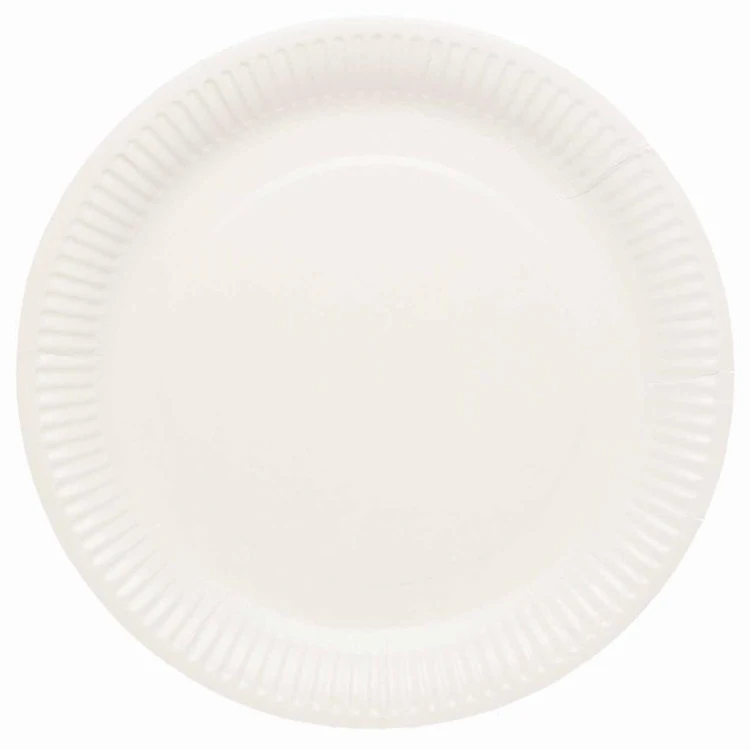 Talerze owalne papierowe 23cm 8szt