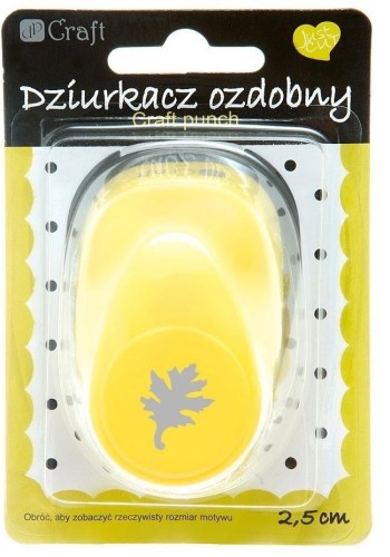 Dziurkacz ozdobny 2,5cm dąb, Dalprint