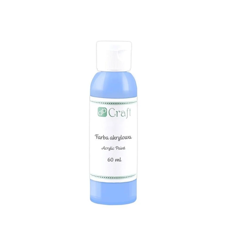 Farba akrylowa niebieska 60ml, Dalprint
