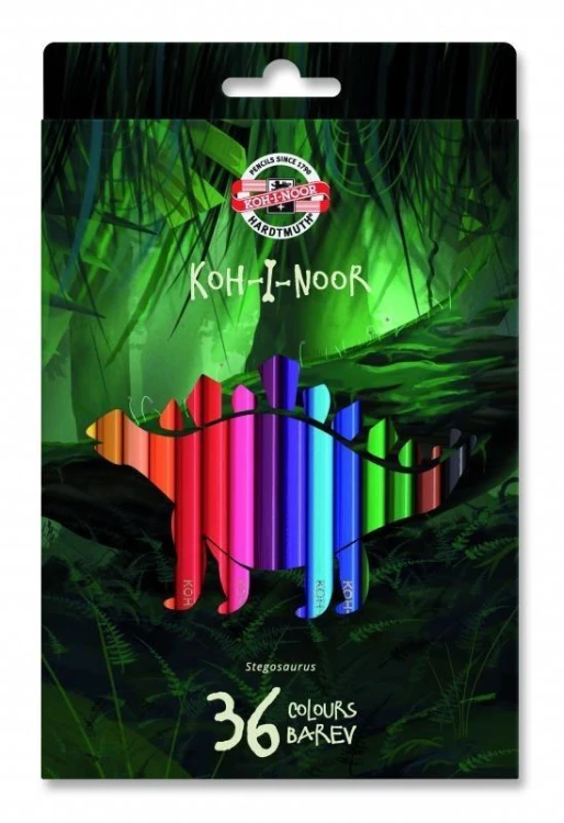 Kredki 3595 Dino 36kolorów, Koh-I-Noor