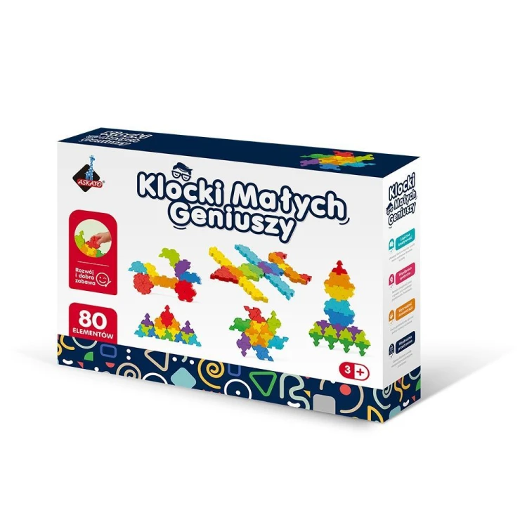 Klocki małych geniuszy 80el, Askato
