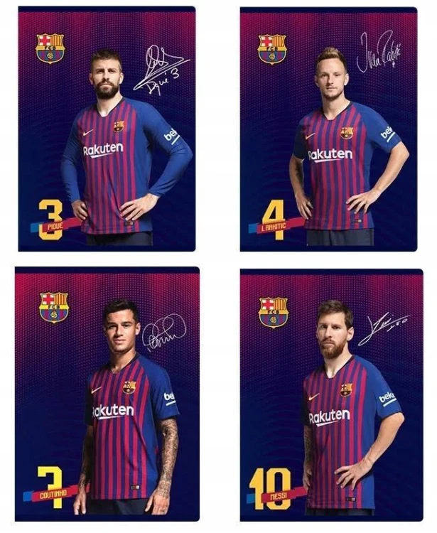 Zeszyt A5/32k linia FC Barcelona ASTRA