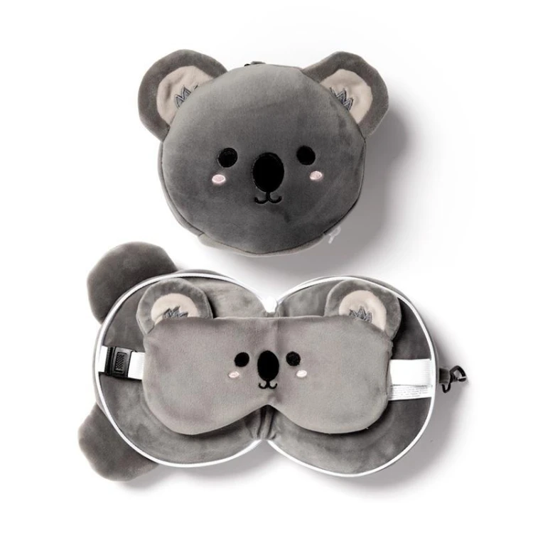 Poduszka podróżna i maska na oczy Koala Adoramals