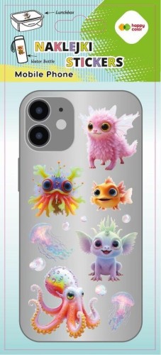 Naklejki Aqua Cuties 90x205 HAPPY COLOR, GDD