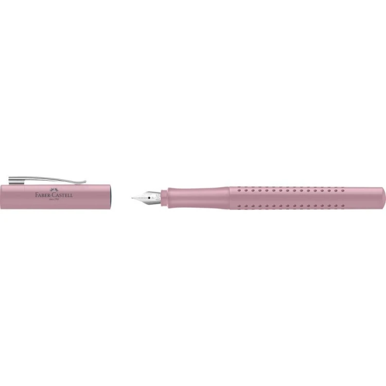 Pióro wieczne Grip 2010 F różowe FABER-CASTELL