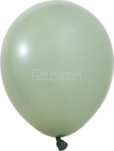 Balony lateksowe Pastel zgnitozielone 25cm 100szt