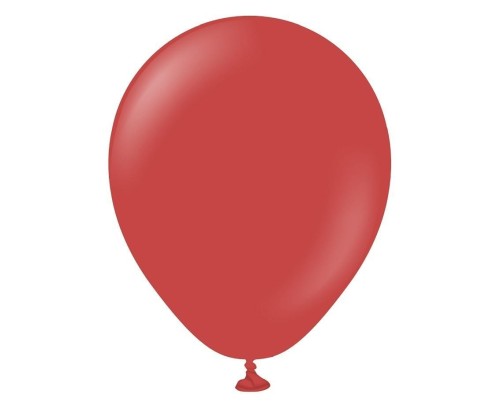 Balony standard głębokie czerwone 13cm 100szt