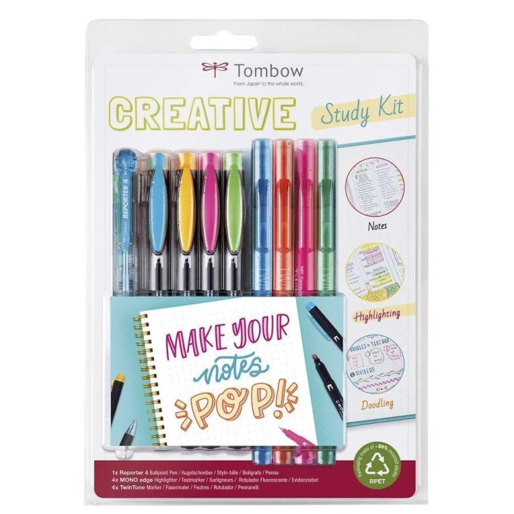 Zestaw kreatywny Creative Study Kit 9el, Tombow