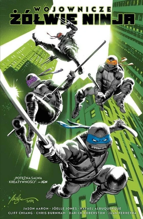 Wojownicze żółwie ninja T.1, Jason Aaron
