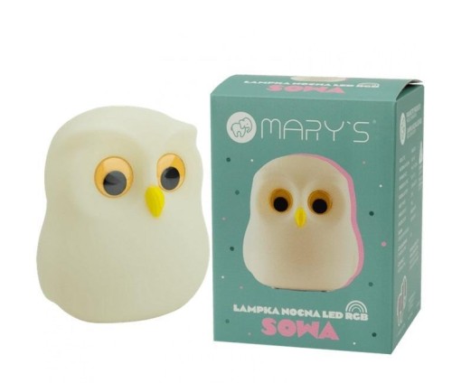 Lampka nocna LED sowa, Mary's
