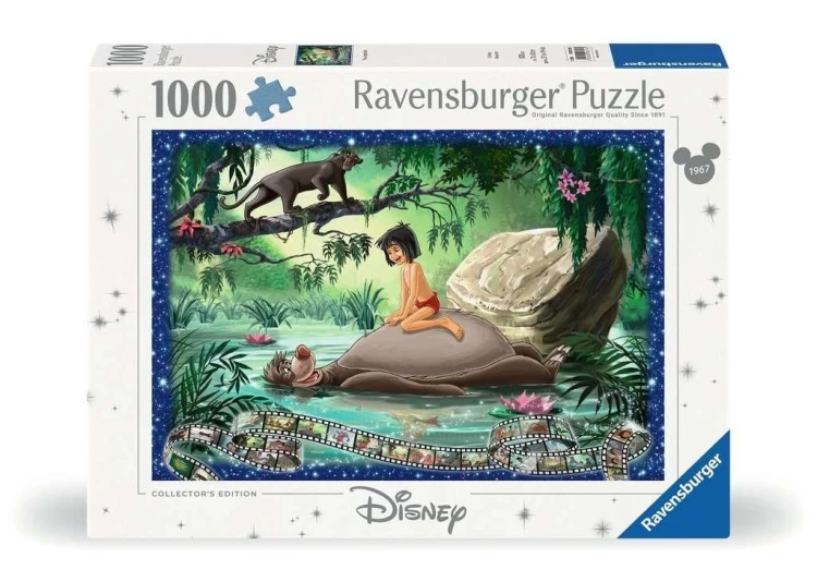 Puzzle 1000 Disney Księga dżungli, Ravensburger