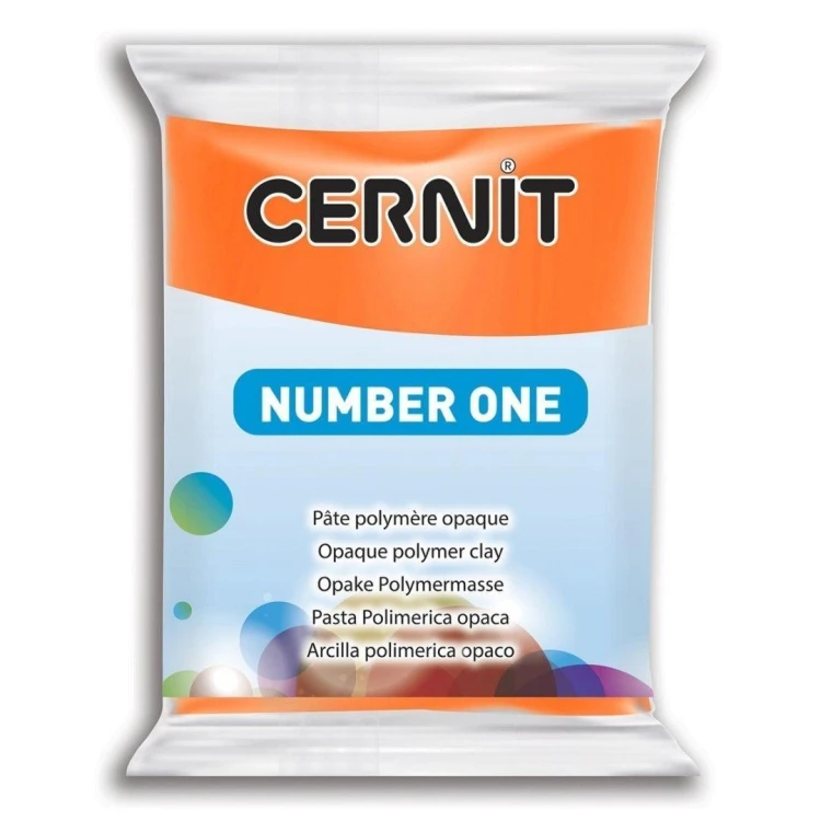 Modelina pomarańczowa 56g, Cernit