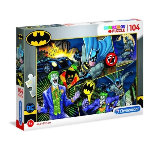 Puzzle 104 Super Kolor Batman, Clementoni