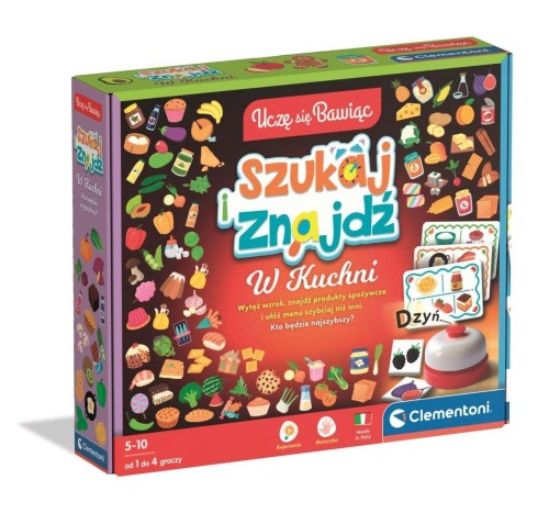 Popatrz i Znajdź Jedzenie, Clementoni