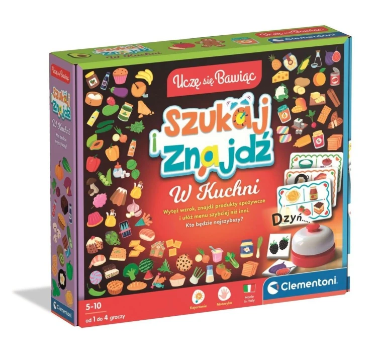 Popatrz i Znajdź Jedzenie, Clementoni