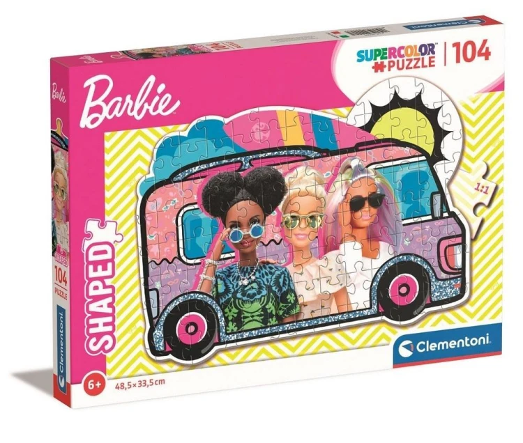 Puzzle 104 Wyjątkowa kolekcja Barbie, Clementoni