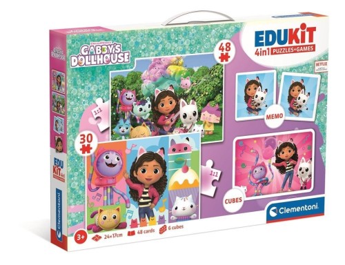 EduKit 4w1 Koci Domek Gabi, Clementoni