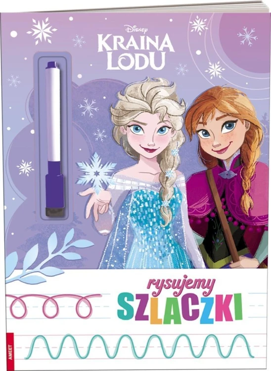 Disney Kraina Lodu. Rysujemy szlaczki