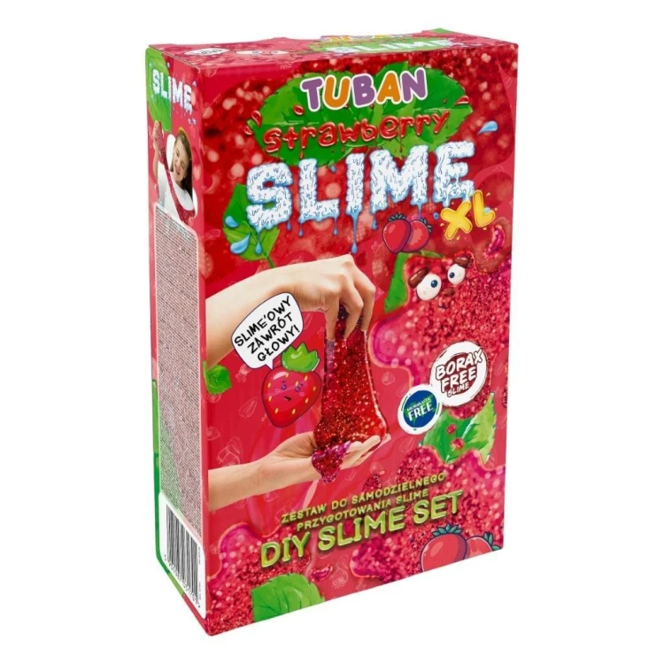 Zestaw Super Slime XL - Truskawka TUBAN, Tuban