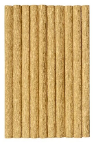 Bibuła marszczona złota 10szt 50x200cm HERLITZ