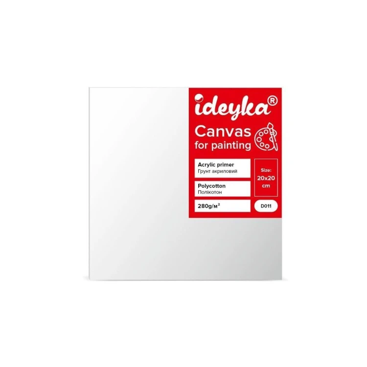 Płótno malarskie na ramie 20x20cm, Ideyka