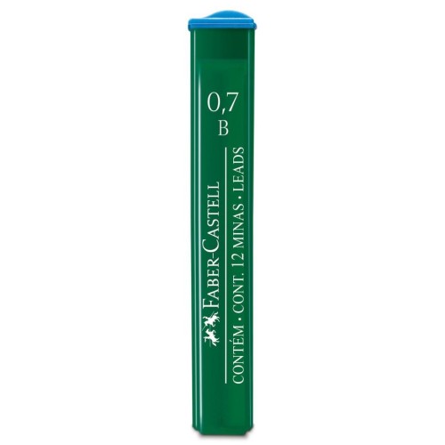 Wkład grafitowy B 0,7mm (12szt) FABER CASTELL
