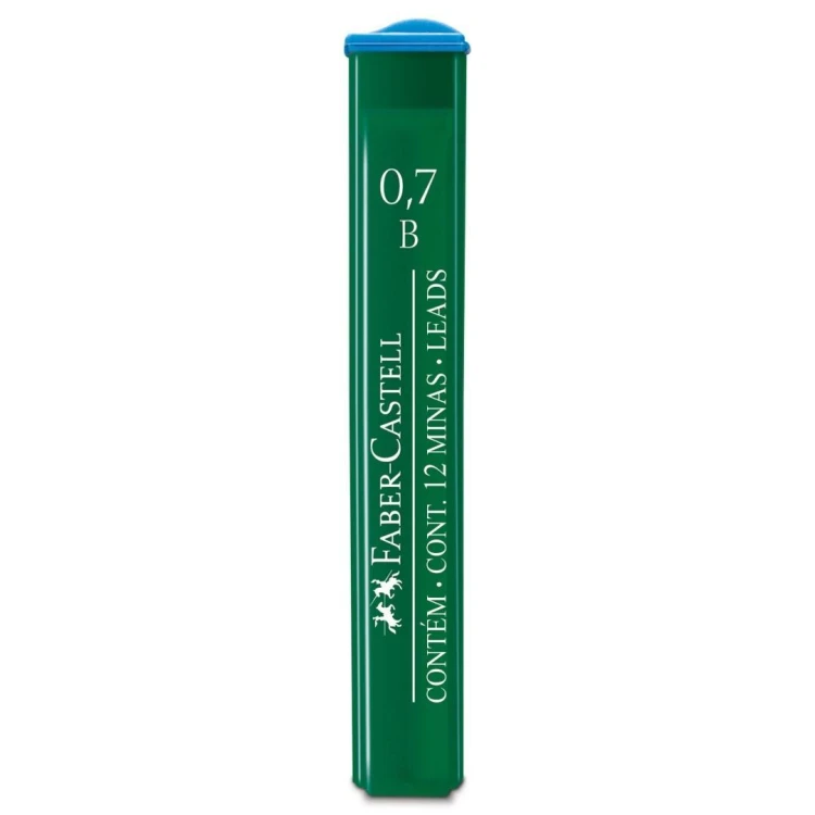 Wkład grafitowy B 0,7mm (12szt) FABER CASTELL