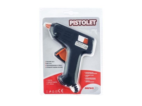 Pistolet do kleju termotopliwego moc 10W, Brewis