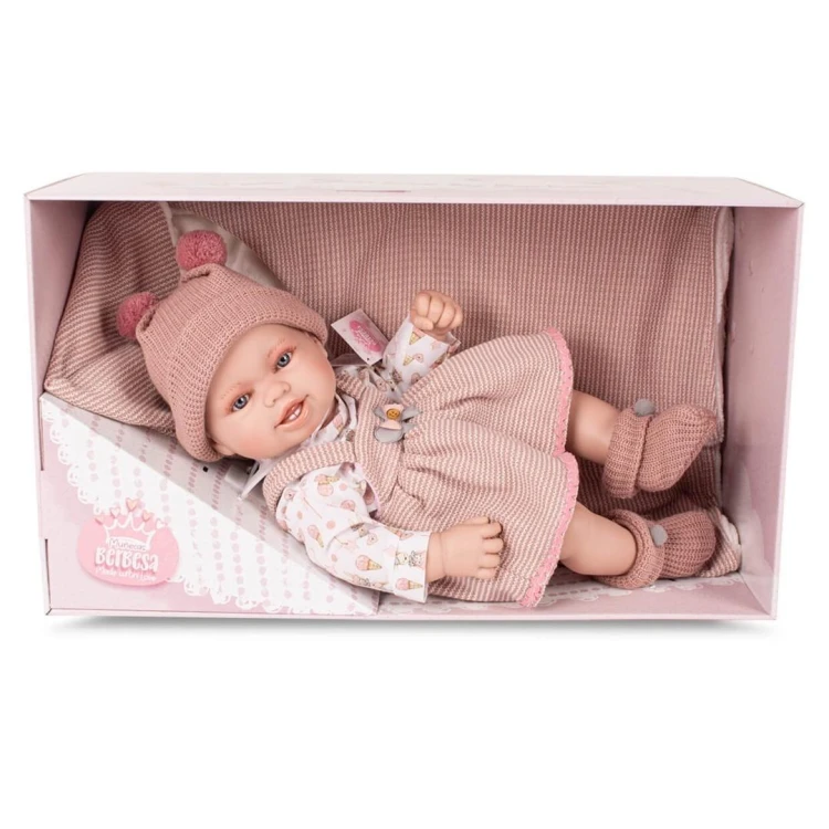 Lalka hiszpańska Martina bobasek akcesoria 42cm
