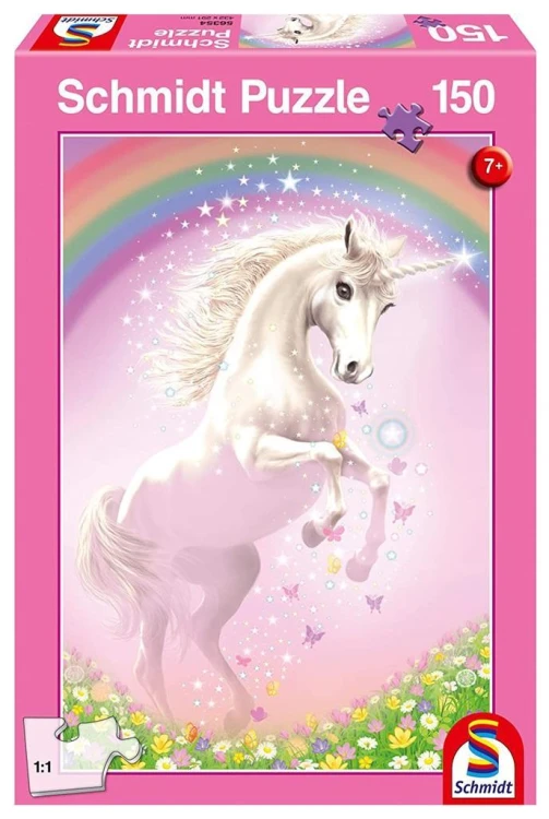 Puzzle 150 Różowy jednorożec G3, Schmidt