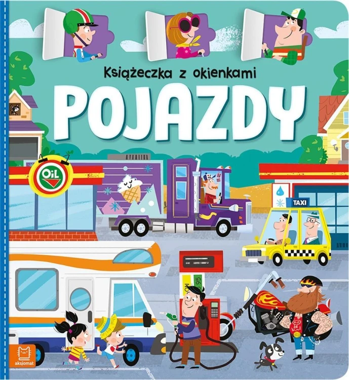 Książeczka z okienkami. Pojazdy, Agnieszka Bator
