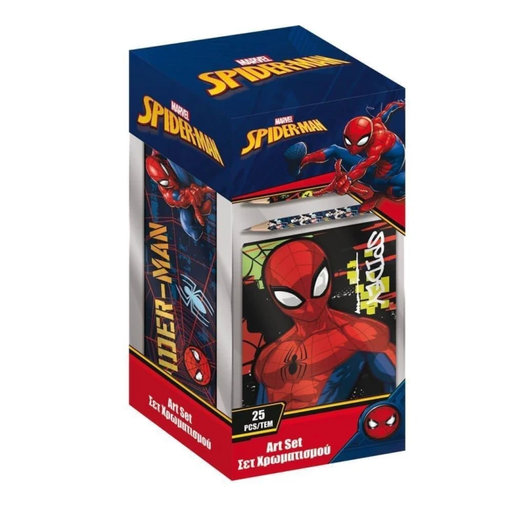 Kolorowanka z piórnikiem Spiderman, Diakakis