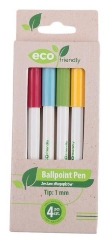 Długopis samoprzylepny 1.0mm 4szt, Grafix