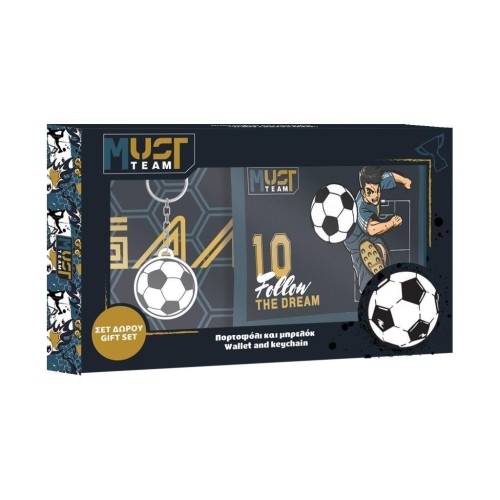 Portfel Z Breloczkiem Football