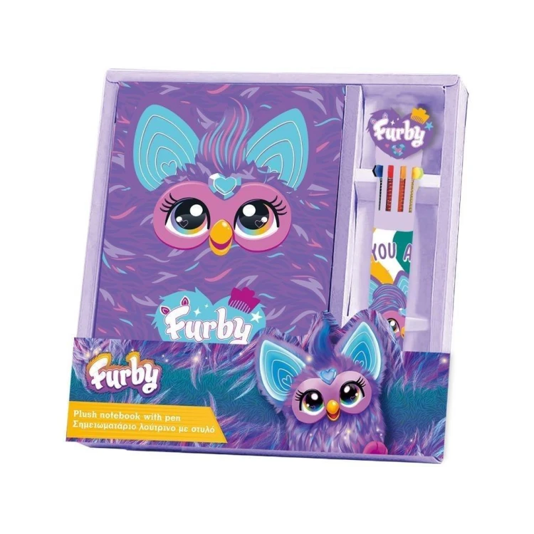 Pamiętnik Pluszowy Z Długopisem Furby, Diakakis