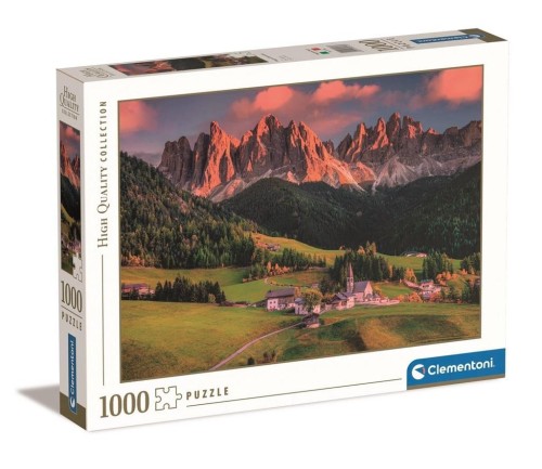 Puzzle 1000 HQ Magical Dolomites, Clementoni