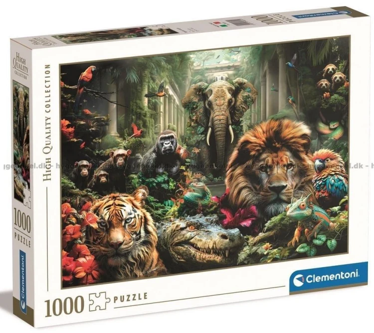 Puzzle 1000 HQ Mystic Jungle, Clementoni