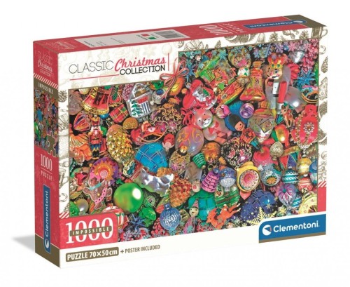 Puzzle 1000 Impossible Xmas Coll. Jolly Christmas