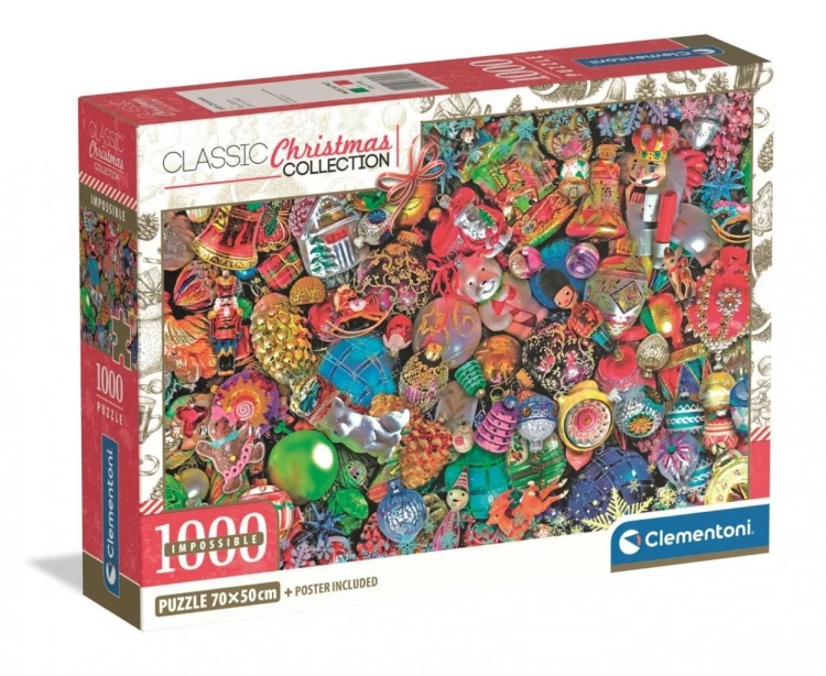 Puzzle 1000 Impossible Xmas Coll. Jolly Christmas