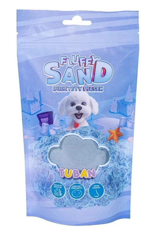 Fluffy Sand 90g puszysty piasek niebieski, Tuban