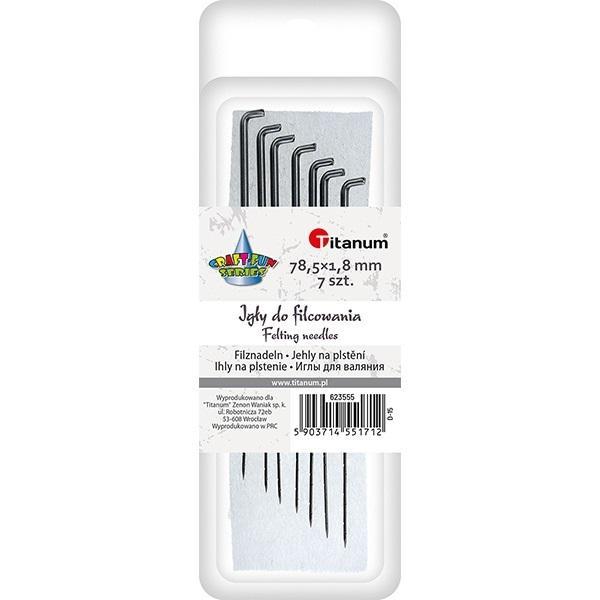 Igły do filcowania na sucho 78,5x1,8mm 7szt