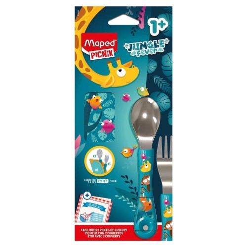Sztućce Picnik Miniz Jungle Fever MAPED, Maped